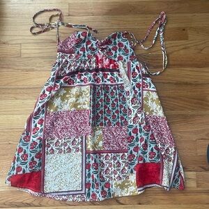 Multi patterned dress